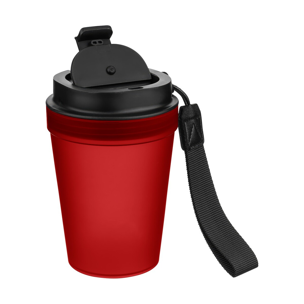Kubki termiczne z logo – kubek podróżny 350 ml – czerwony VB287-05_AAA09 Kubek podróżny 350 ml - czerwony VB287-05_AAA09