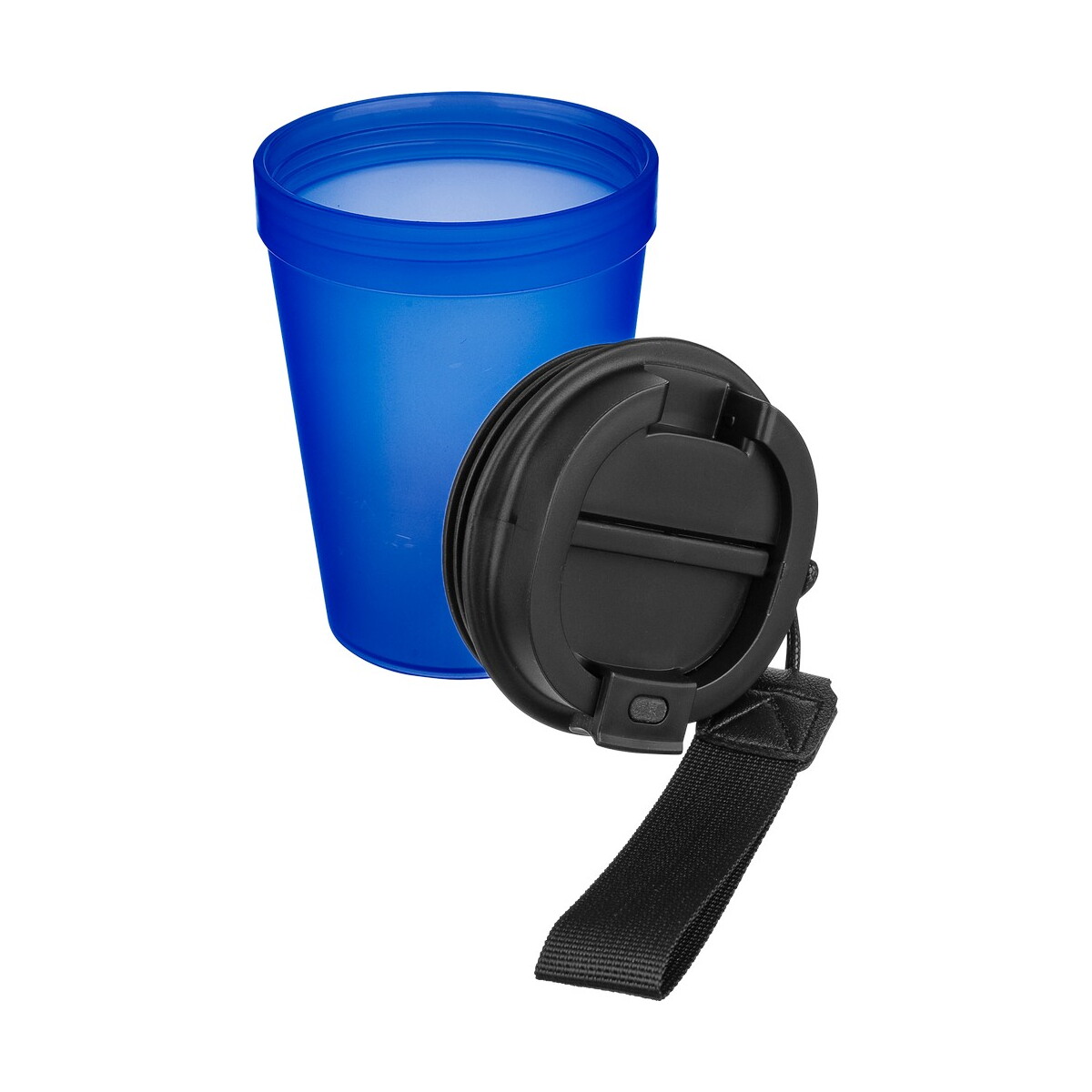 Kubki termiczne z logo – kubek podróżny 350 ml – granatowy VB287-04_AAA02 Kubek podróżny 350 ml - granatowy VB287-04_AAA02