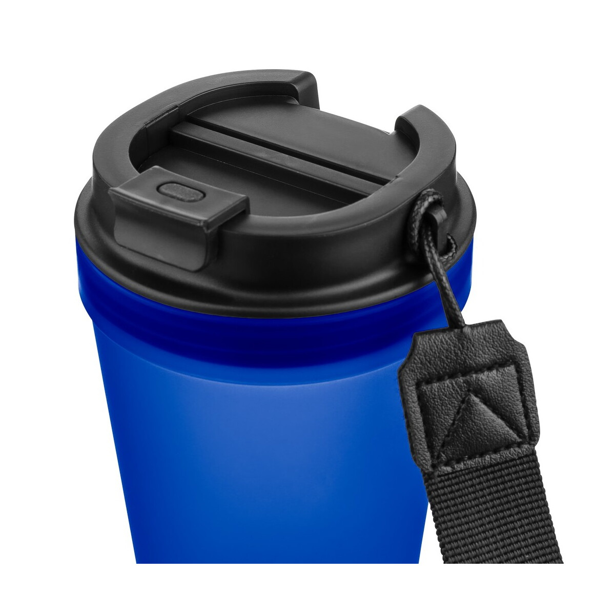Kubki termiczne z logo – kubek podróżny 350 ml – granatowy VB287-04_AAA05 Kubek podróżny 350 ml - granatowy VB287-04_AAA05