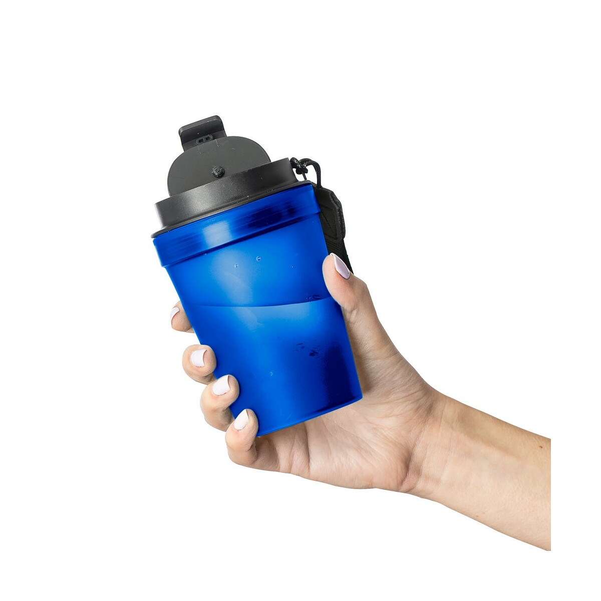 Kubki termiczne z logo – kubek podróżny 350 ml – granatowy VB287-04_AAA07 Kubek podróżny 350 ml - granatowy VB287-04_AAA07