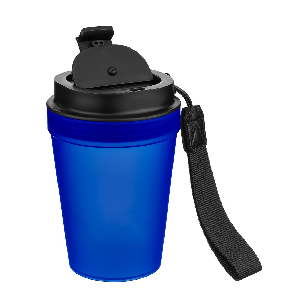 Kubki termiczne z logo – kubek podróżny 350 ml – granatowy VB287-04_AAA09 Kubek podróżny 350 ml - granatowy VB287-04_AAA09