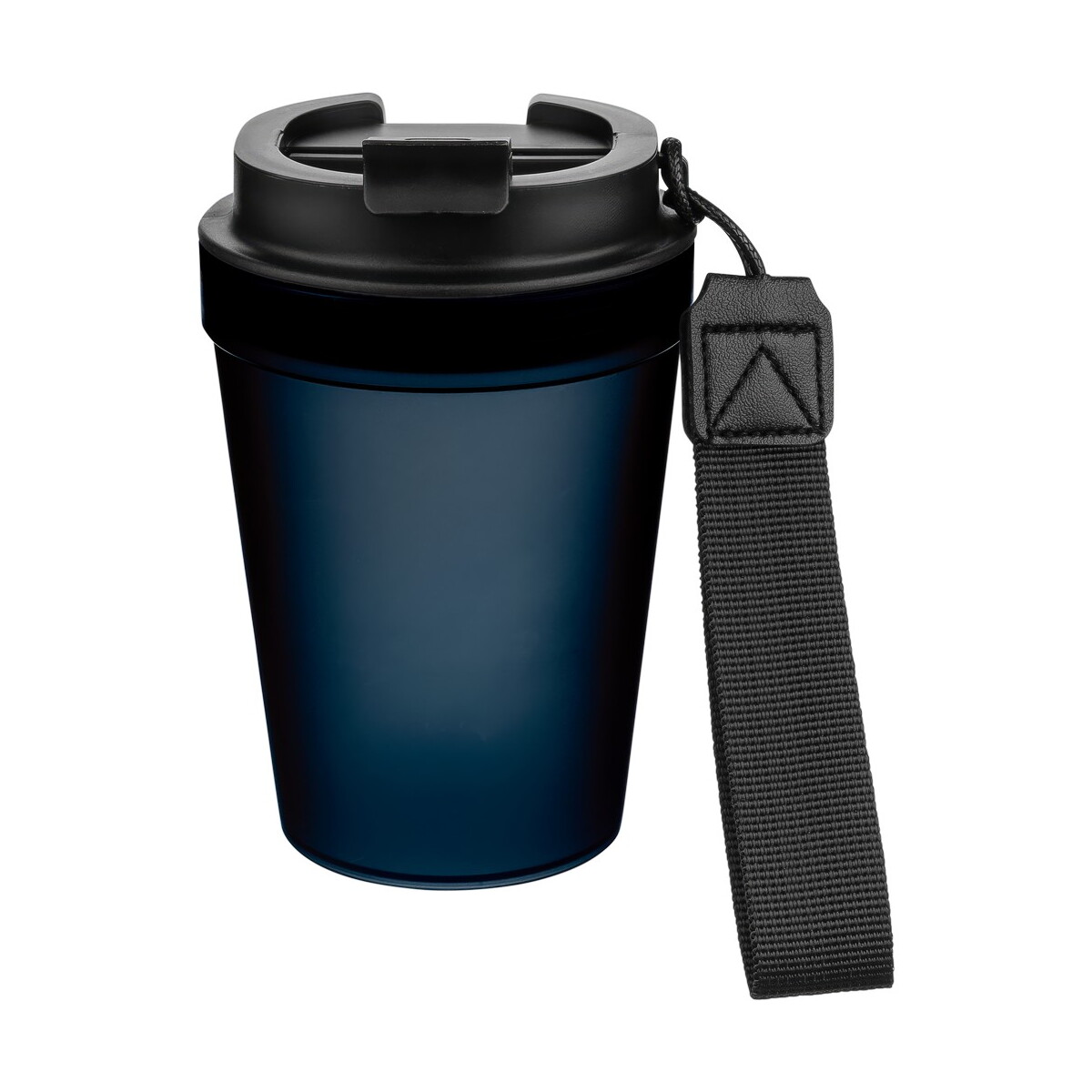 Kubki termiczne z logo – kubek podróżny 350 ml – niebieski VB287-11_AAA01 Kubek podróżny 350 ml - niebieski VB287-11_AAA01