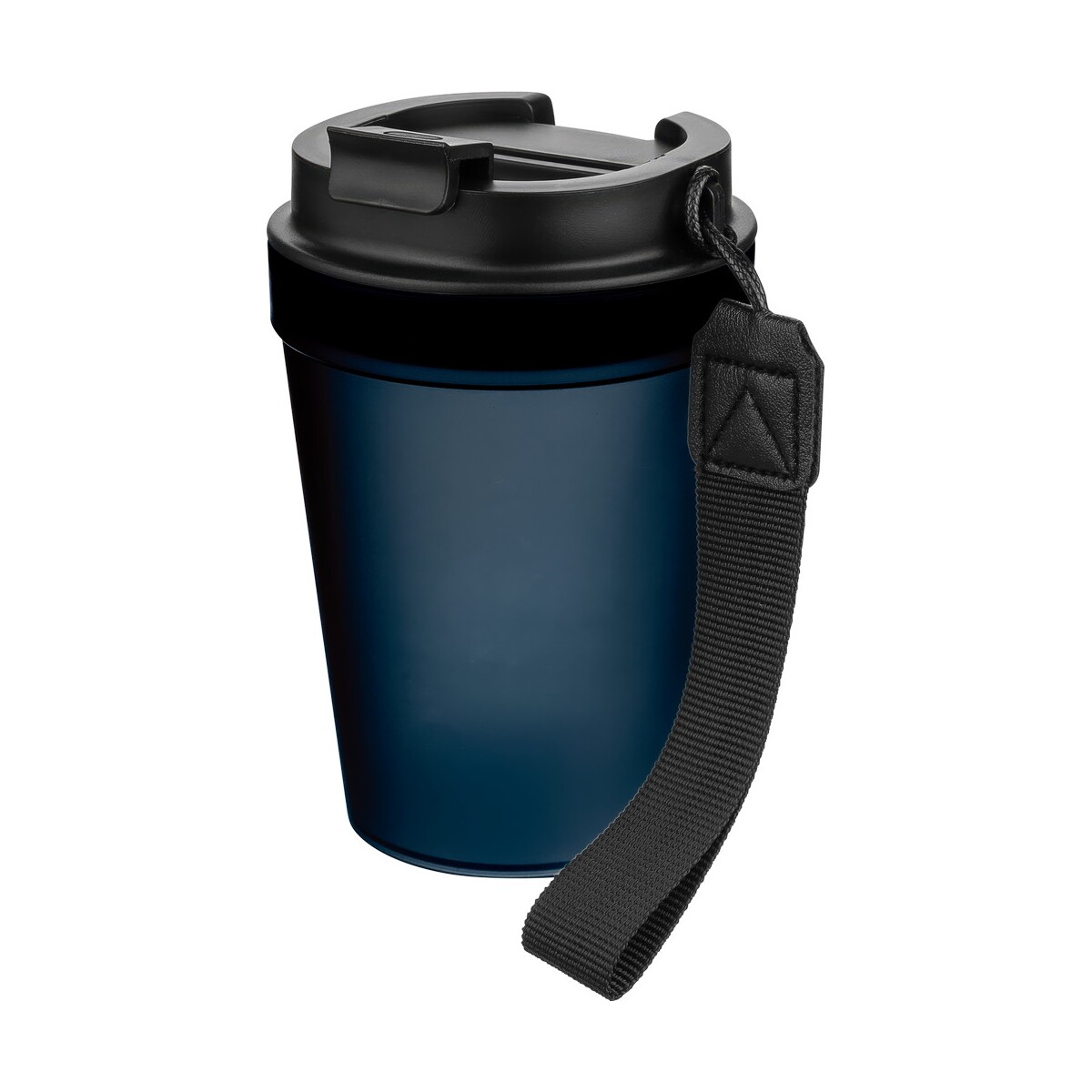 Kubki termiczne z logo – kubek podróżny 350 ml – niebieski VB287-11_AAA04 Kubek podróżny 350 ml - niebieski VB287-11_AAA04