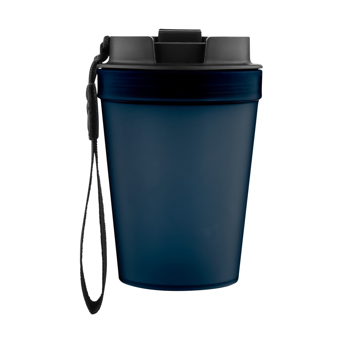 Kubki termiczne z logo – kubek podróżny 350 ml – niebieski VB287-11_IBK01 Kubek podróżny 350 ml - niebieski VB287-11_IBK01