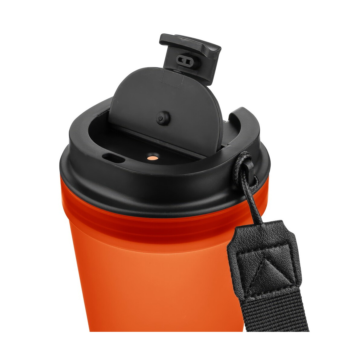 Kubki termiczne z logo – kubek podróżny 350 ml – pomarańczowy VB287-07_AAA04 Kubek podróżny 350 ml - pomarańczowy VB287-07_AAA04