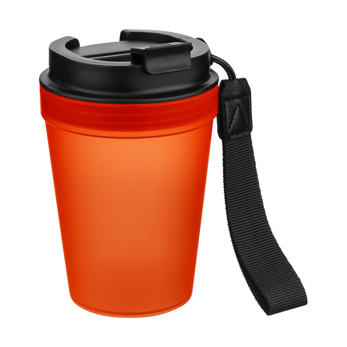 Kubki termiczne z logo – kubek podróżny 350 ml – pomarańczowy VB287-07_AAA10 Kubek podróżny 350 ml - pomarańczowy VB287-07_AAA10