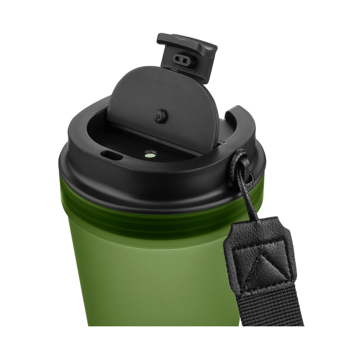 Kubki termiczne z logo – kubek podróżny 350 ml – zielony VB287-06_AAA04 Kubek podróżny 350 ml - zielony VB287-06_AAA04