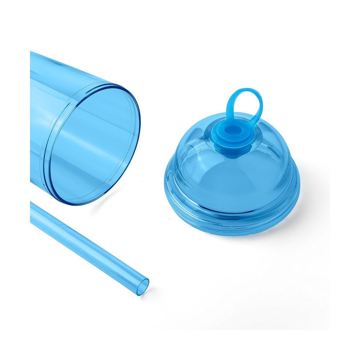 Kubki termiczne z logo – kubek podróżny 500 ml – błękitny VB280-23_IDE01 Kubek podróżny 500 ml - błękitny VB280-23_IDE01