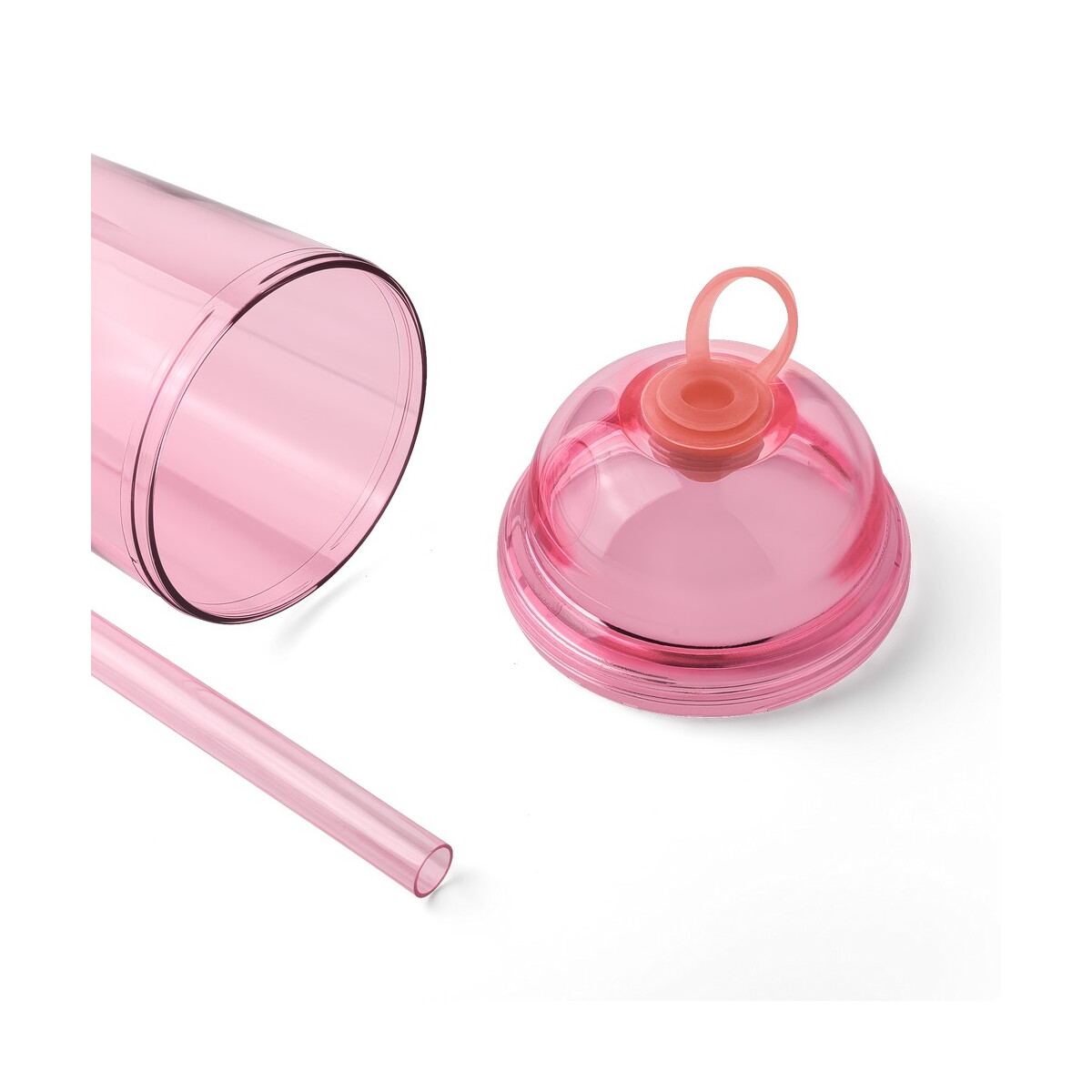 Kubki termiczne z logo – kubek podróżny 500 ml – różowy VB280-21_IDE01 Kubek podróżny 500 ml - różowy VB280-21_IDE01