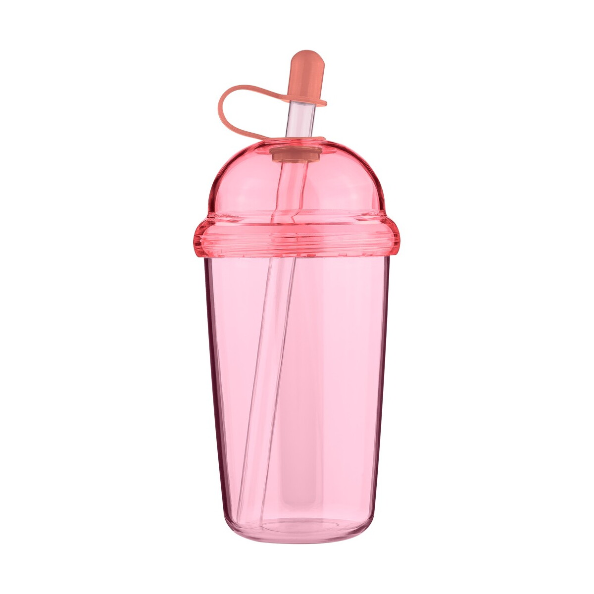 Kubki termiczne z logo – kubek podróżny 500 ml – różowy VB280-21_ISL01 Kubek podróżny 500 ml - różowy VB280-21_ISL01