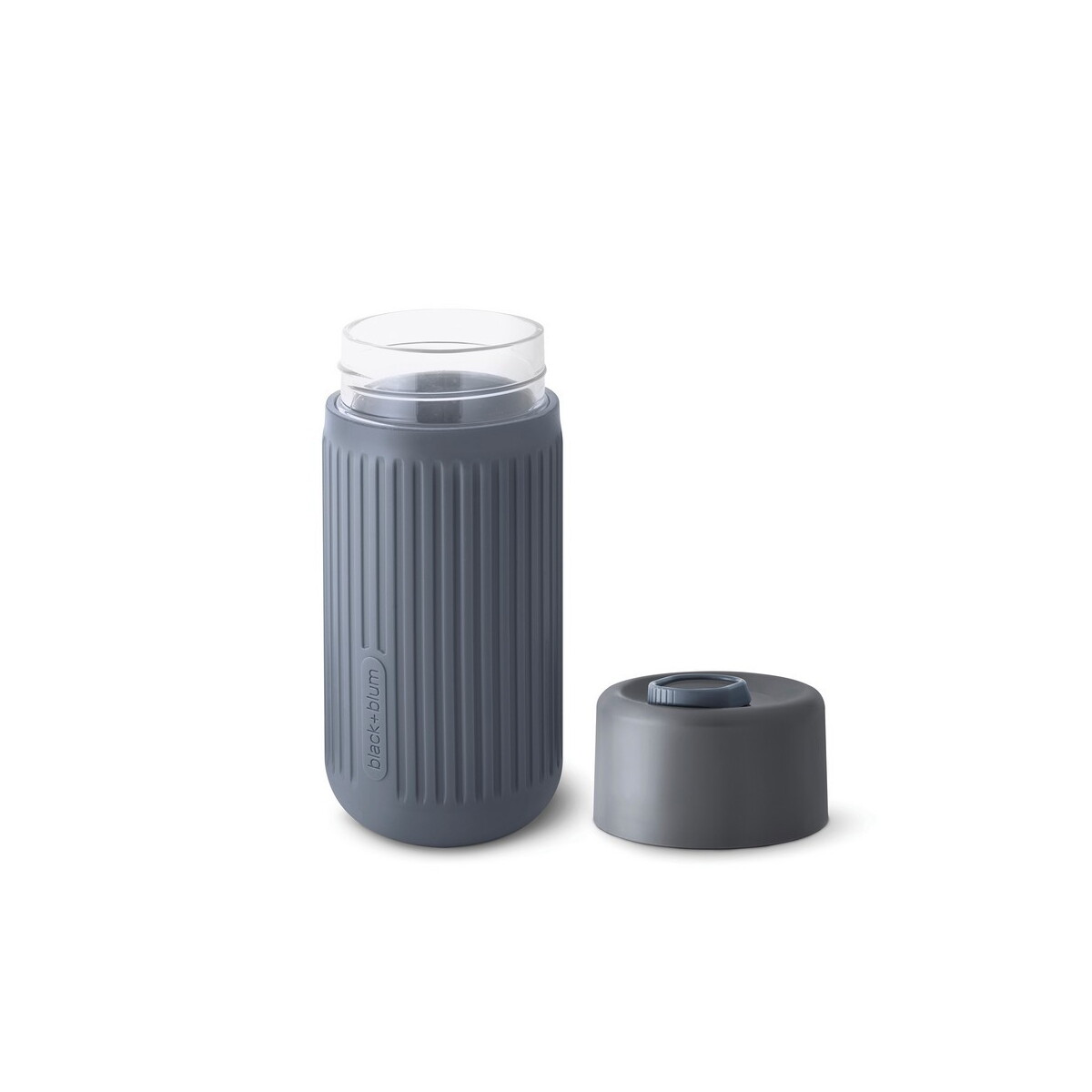 Kubki termiczne z logo – kubek termiczny 340 ml black+blum – szary P439.1602__B_2 Kubek termiczny 340 ml Black+Blum - szary P439.1602__B_2