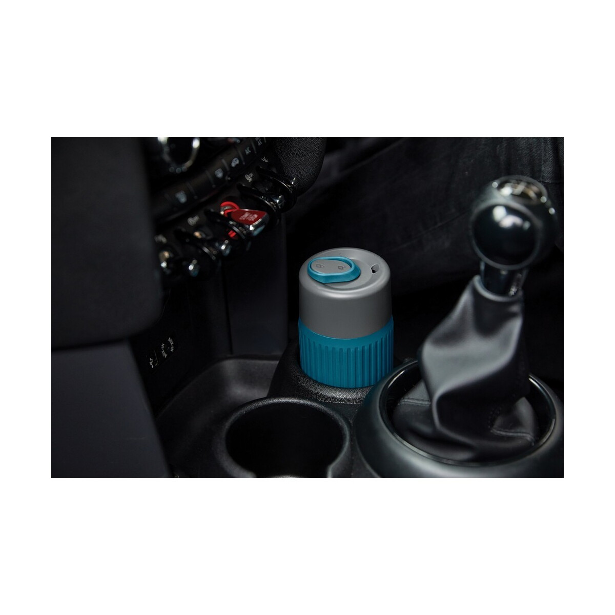 Kubki termiczne z logo – kubek termiczny 340 ml black+blum – turkusowy P439.1633__M_402 Kubek termiczny 340 ml Black+Blum - turkusowy P439.1633__M_402