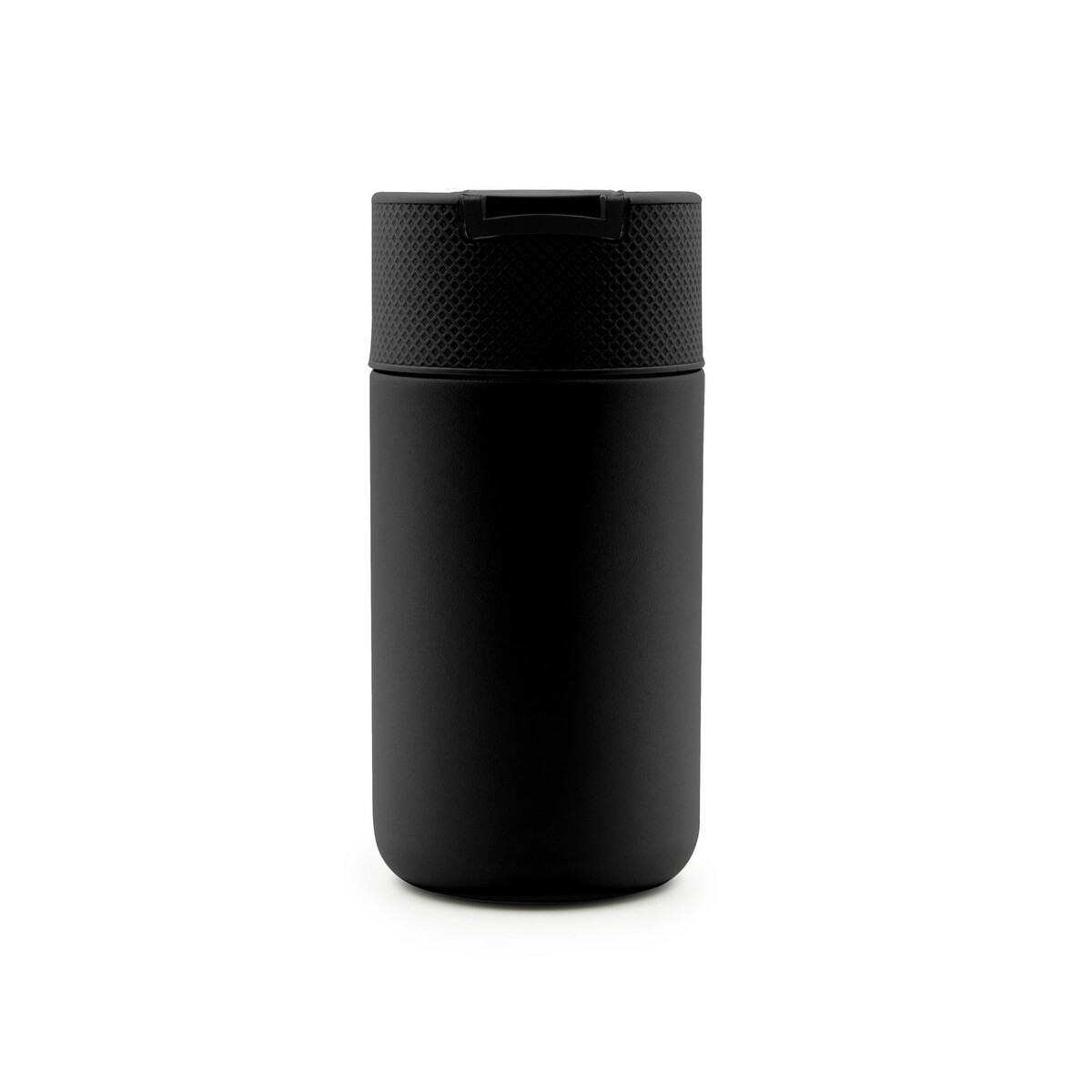 Kubki termiczne z logo – kubek termiczny 400 ml air gifts | raylee – czarny V1167-03_IBK01 Kubek termiczny 400 ml Air Gifts | Raylee - czarny V1167-03_IBK01