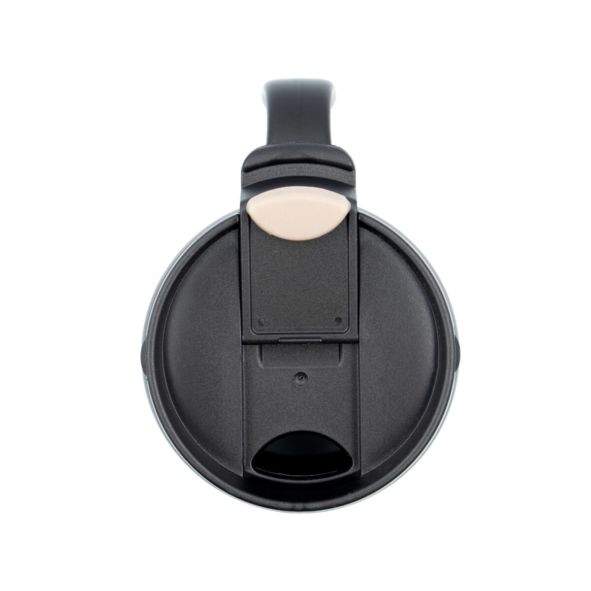 Kubki termiczne z logo – kubek termiczny 400 ml z rączką | wyatt – czerwony V4838-05_ITP01 Kubek termiczny 400 ml z rączką | Wyatt - czerwony V4838-05_ITP01