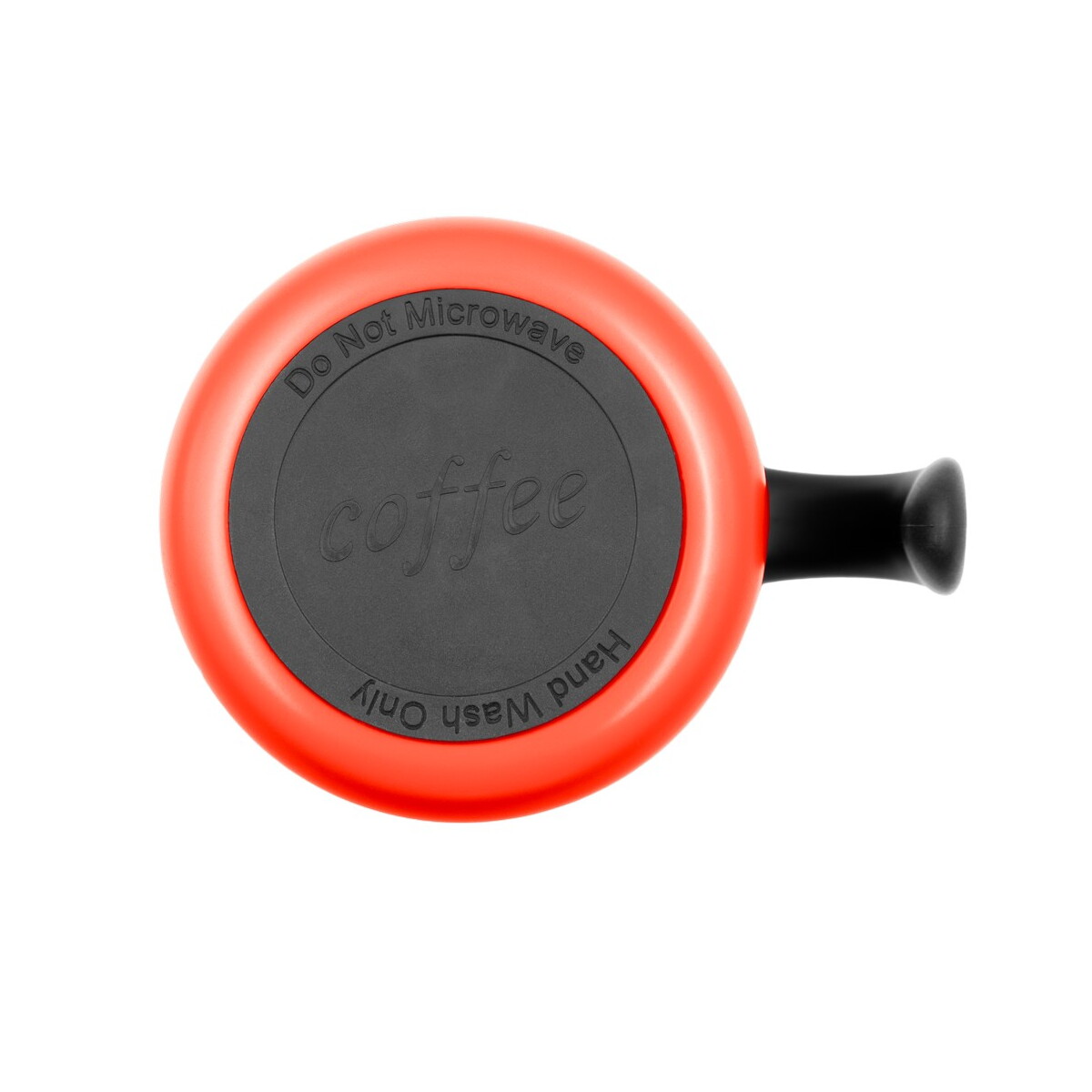Kubki termiczne z logo – kubek termiczny 400 ml z rączką | wyatt – czerwony V4838-05_IUN01 Kubek termiczny 400 ml z rączką | Wyatt - czerwony V4838-05_IUN01