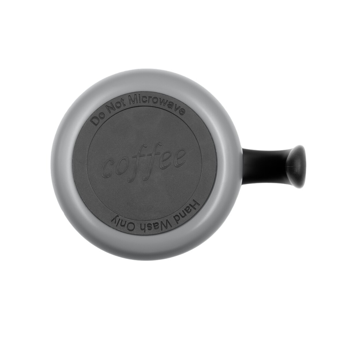 Kubki termiczne z logo – kubek termiczny 400 ml z rączką | wyatt – szary V4838-19_IUN01 Kubek termiczny 400 ml z rączką | Wyatt - szary V4838-19_IUN01
