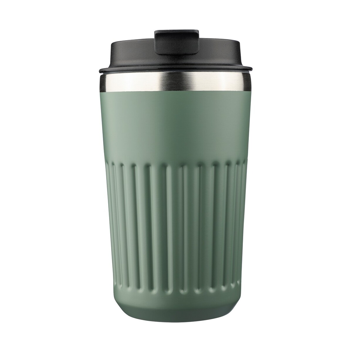 Kubki termiczne z logo – kubek termiczny 400 ml – zielony VB184-06_AAB01 Kubek termiczny 400 ml - zielony VB184-06_AAB01