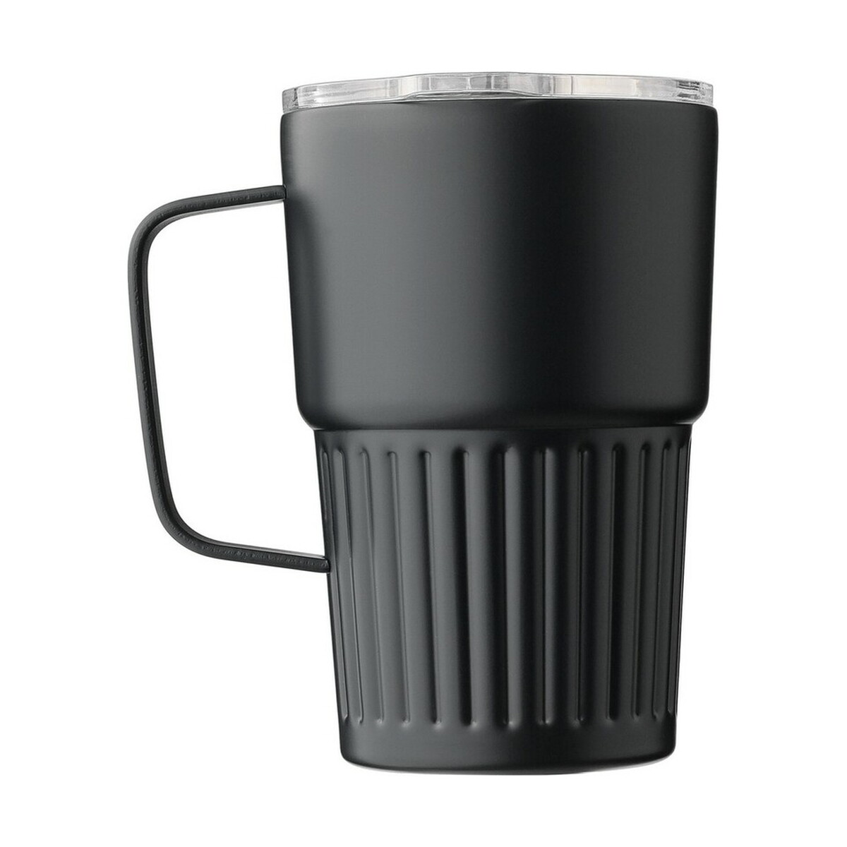 Kubki termiczne z logo – kubek termiczny 450 ml – czarny VA281-03_IBK01 Kubek termiczny 450 ml - czarny VA281-03_IBK01