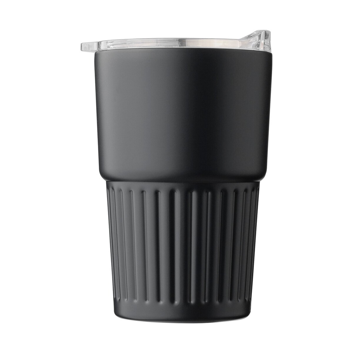 Kubki termiczne z logo – kubek termiczny 450 ml – czarny VA281-03_ISL01 Kubek termiczny 450 ml - czarny VA281-03_ISL01