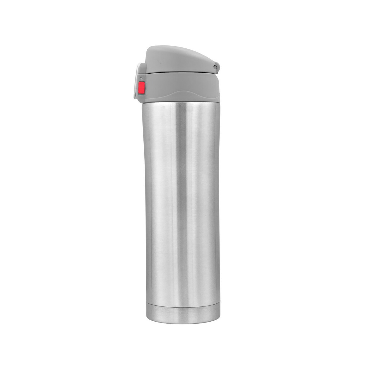 Kubki termiczne z logo – kubek termiczny 450 ml | els – srebrny VA932-32_AAB02 Kubek termiczny 450 ml | Els - srebrny VA932-32_AAB02