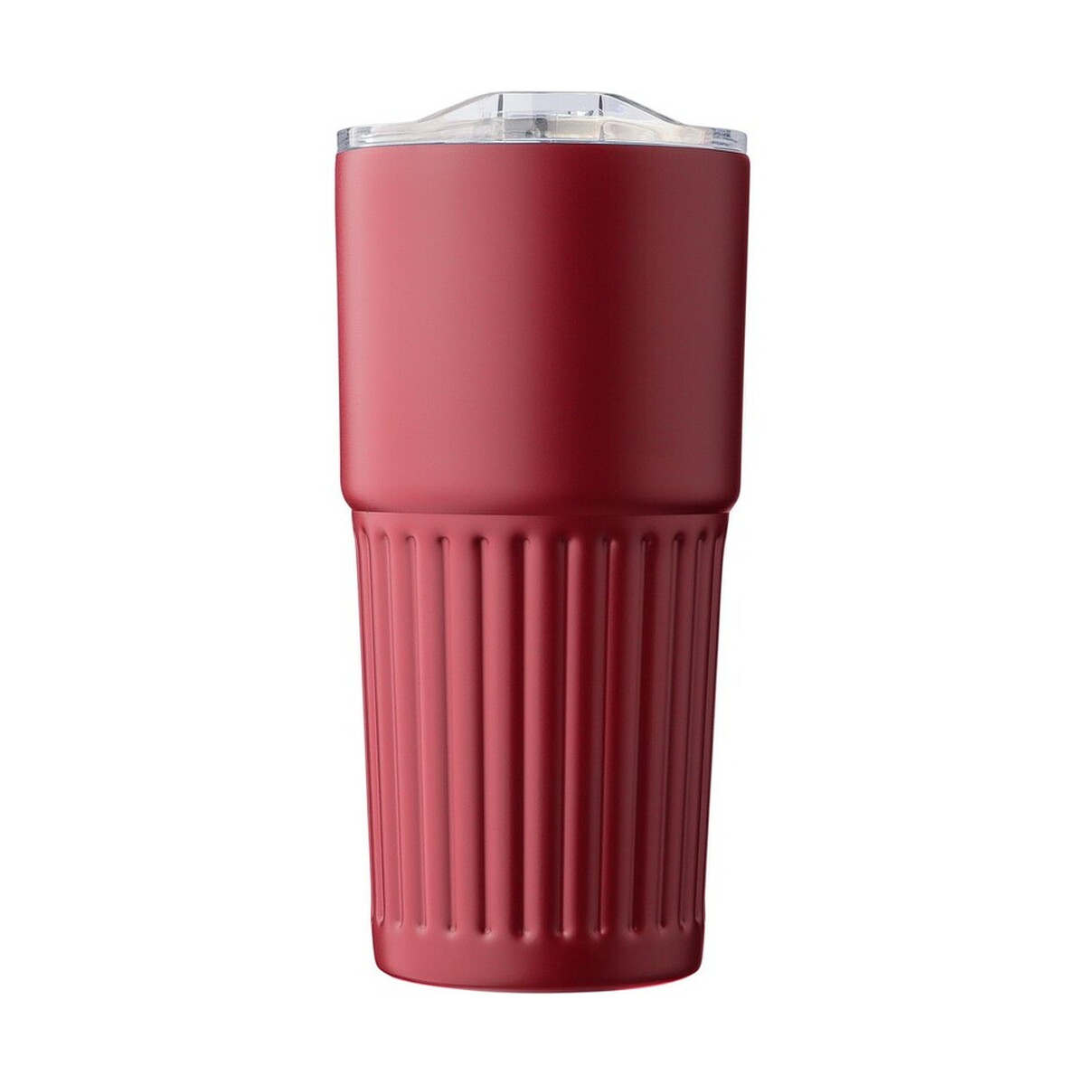 Kubki termiczne z logo – kubek termiczny 500 ml – burgundowy VA282-12_AAB01 Kubek termiczny 500 ml - burgundowy VA282-12_AAB01
