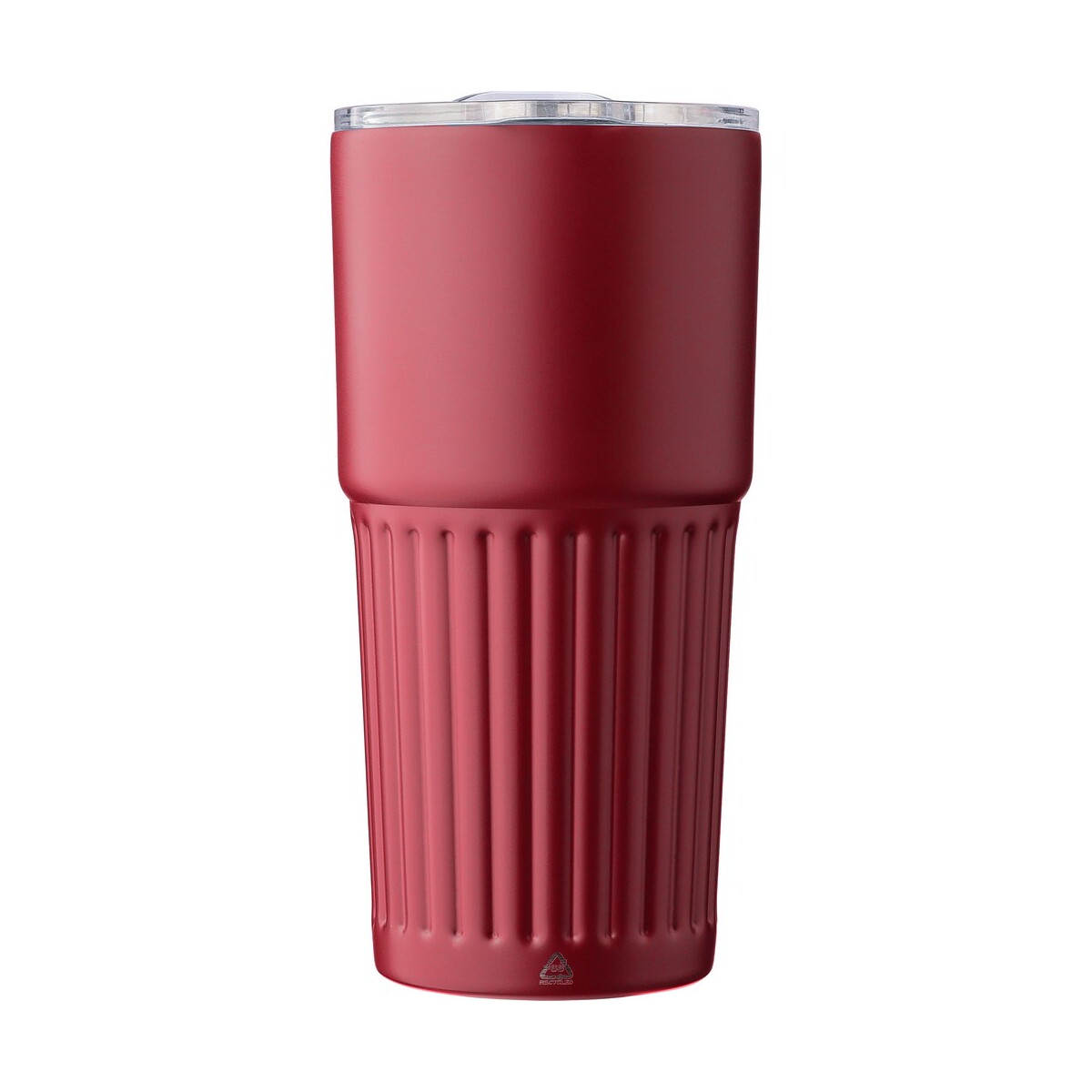 Kubki termiczne z logo – kubek termiczny 500 ml – burgundowy VA282-12_IBK01 Kubek termiczny 500 ml - burgundowy VA282-12_IBK01