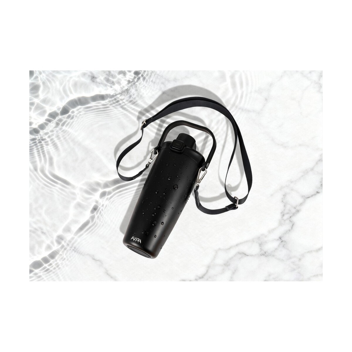 Kubki termiczne z logo – kubek termiczny 600 ml avira ayala – czarny P438.1101__M_400 Kubek termiczny 600 ml Avira Ayala - czarny P438.1101__M_400