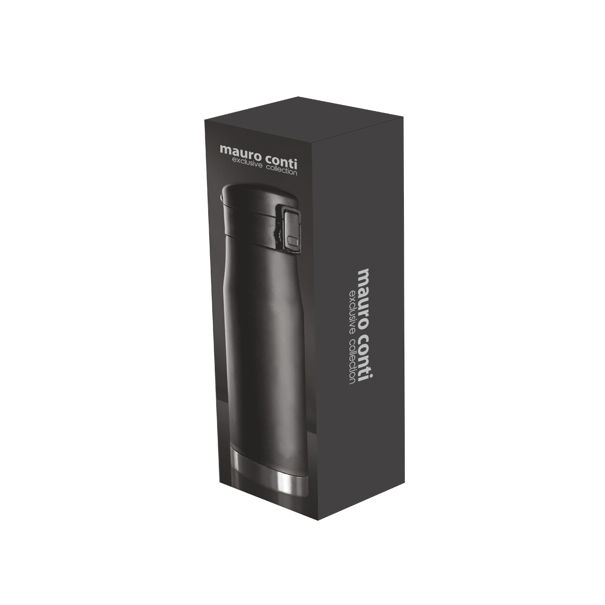 Kubki termiczne z logo – kubek termiczny 600 ml mauro conti | brian – czarny V4829-03A_POV01 Kubek termiczny 600 ml Mauro Conti | Brian - czarny V4829-03A_POV01