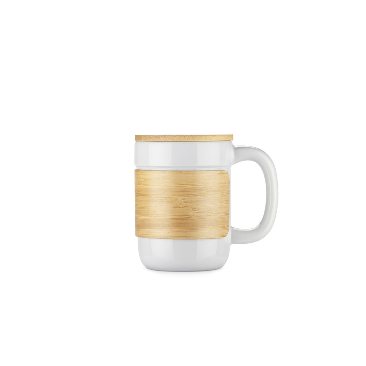 Kubki z logo – kubek muggi 350 ml – biały 16406-01_eb Kubek MUGGI 350 ml - biały 16406-01_eb