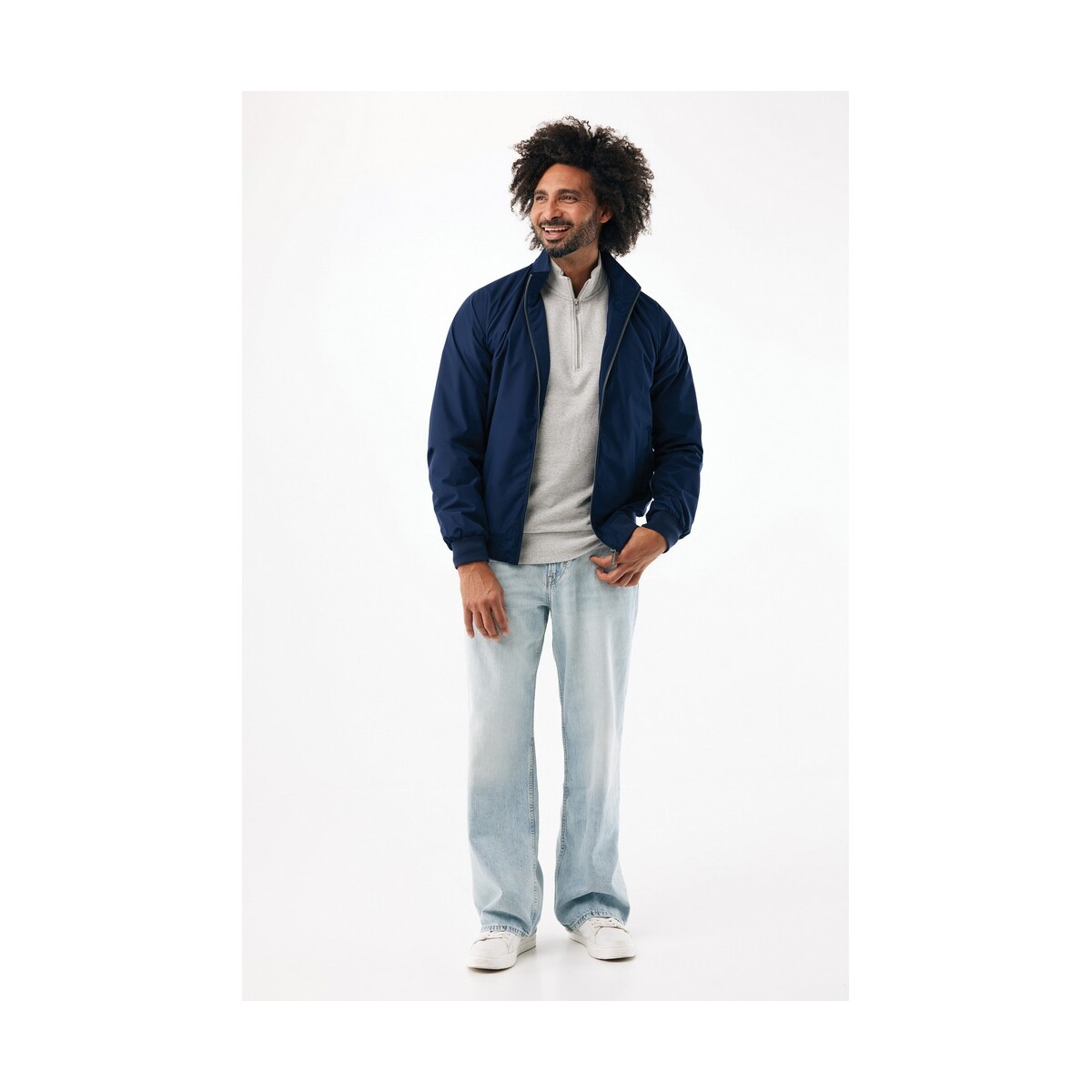 Kurtki z logo – kurtka iqoniq odin – navy T9703.002__F_251 Kurtka IQONIQ Odin - navy T9703.002__F_251