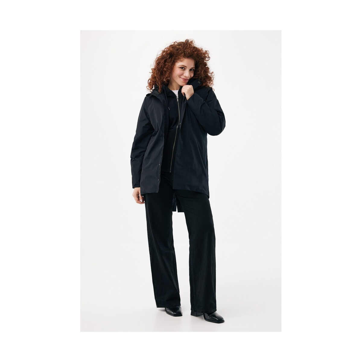 Kurtki z logo – kurtka iqoniq thelon – black T9702.001__F_255 Kurtka IQONIQ Thelon - black T9702.001__F_255