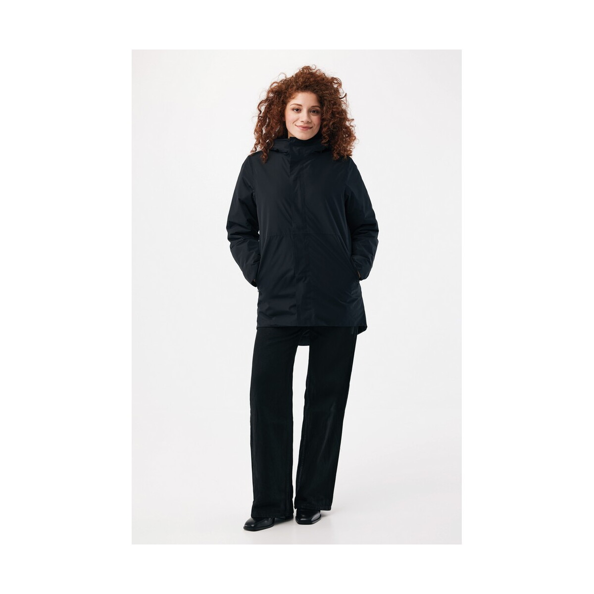 Kurtki z logo – kurtka iqoniq thelon – black T9702.001__F_258 Kurtka IQONIQ Thelon - black T9702.001__F_258