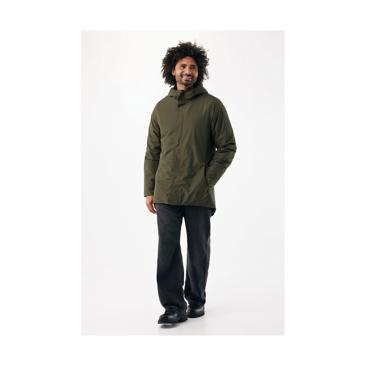 Kurtki z logo – kurtka iqoniq thelon – khaki T9702.020__F_250 Kurtka IQONIQ Thelon - khaki T9702.020__F_250