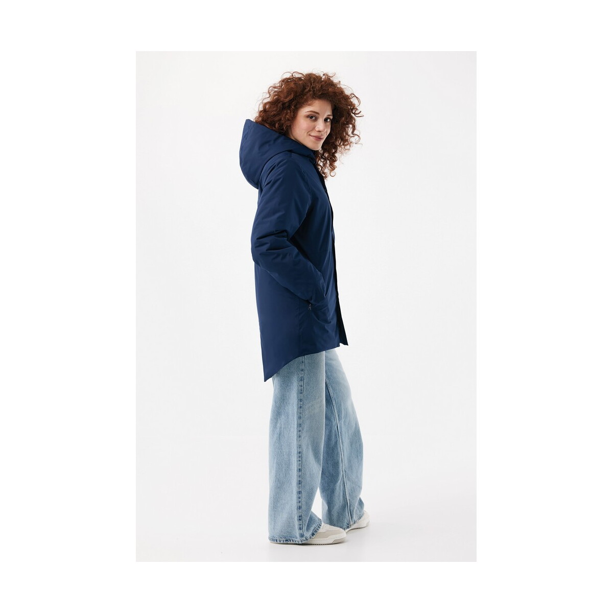 Kurtki z logo – kurtka iqoniq thelon – navy T9702.002__F_254 Kurtka IQONIQ Thelon - navy T9702.002__F_254