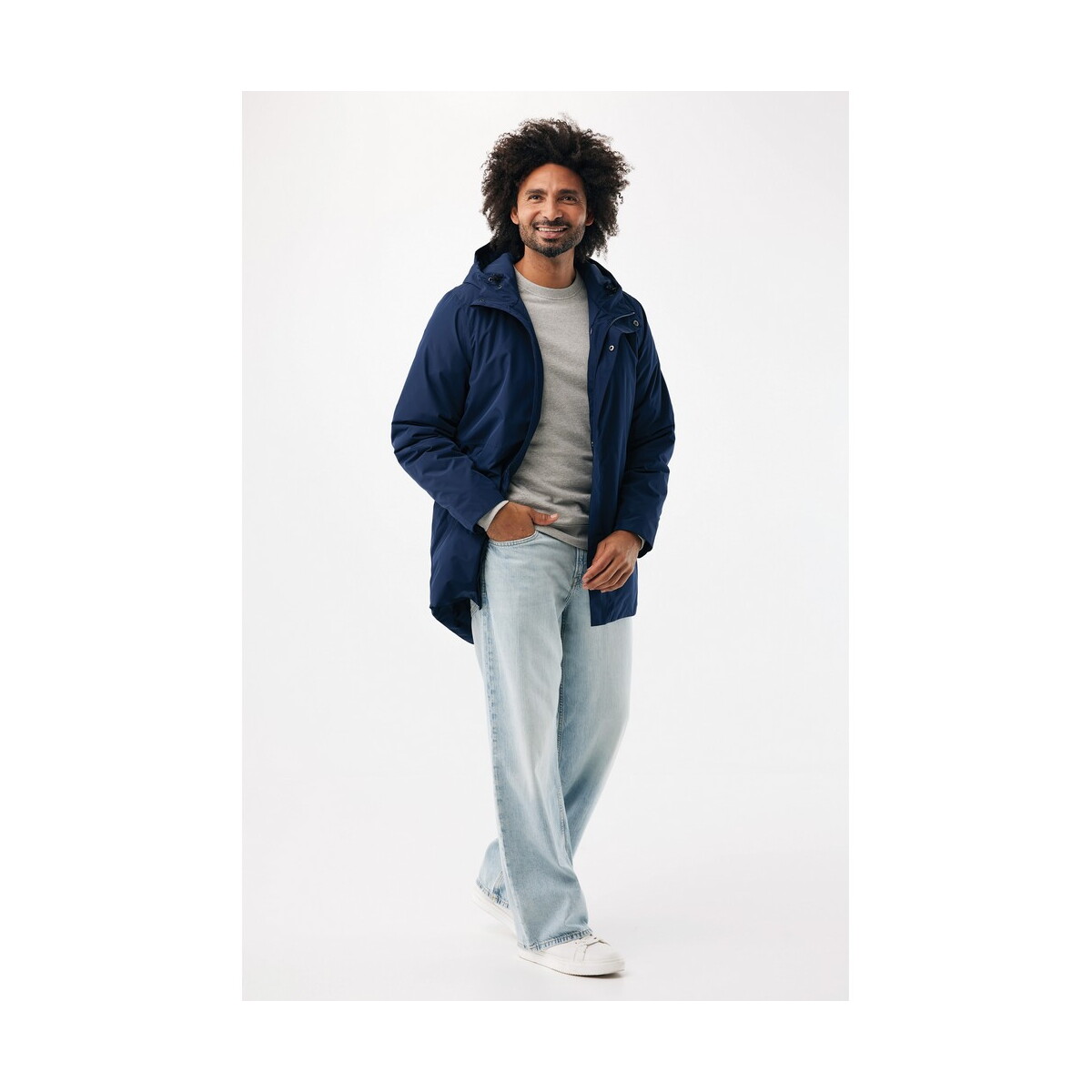 Kurtki z logo – kurtka iqoniq thelon – navy T9702.002__F_256 Kurtka IQONIQ Thelon - navy T9702.002__F_256