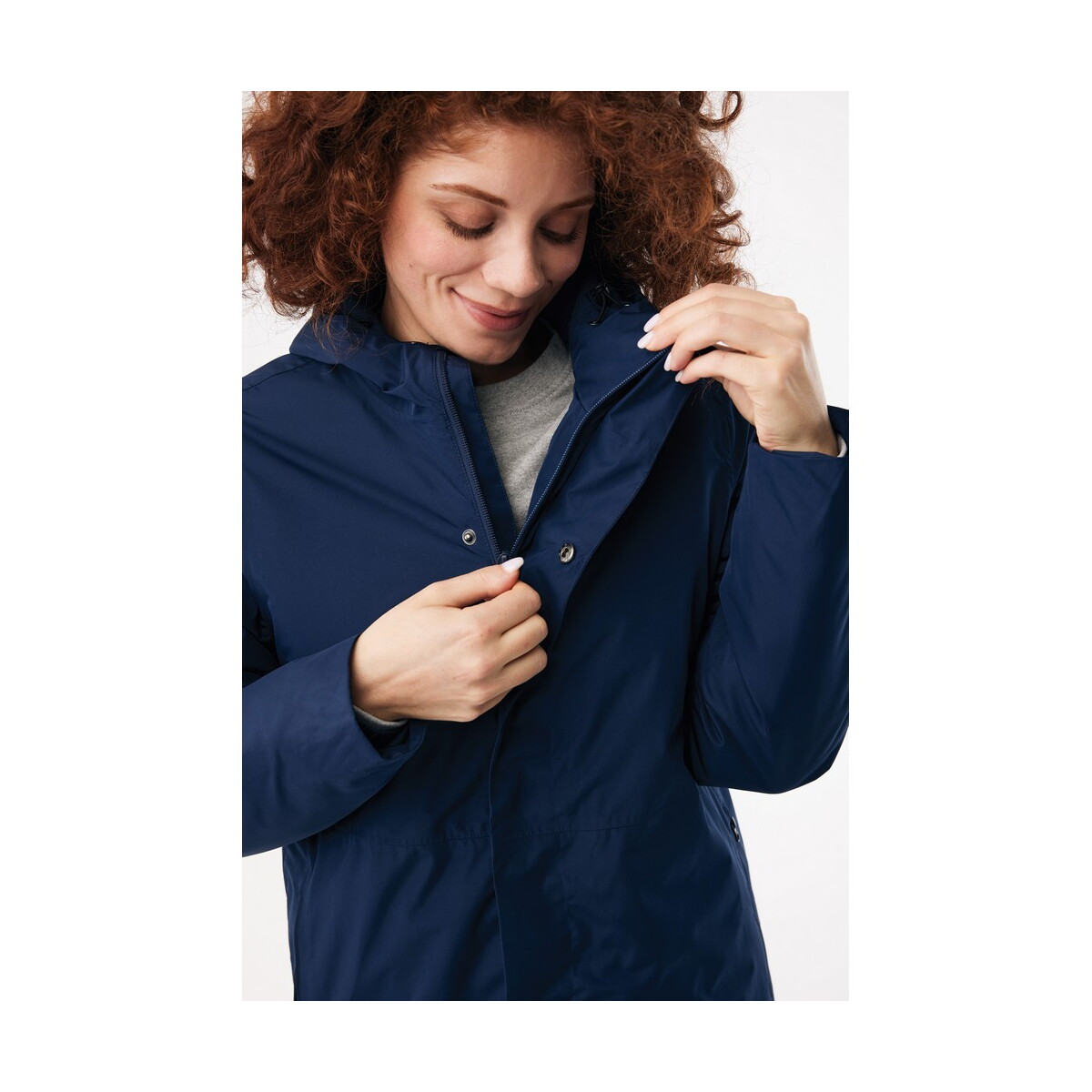 Kurtki z logo – kurtka iqoniq thelon – navy T9702.002__F_262 Kurtka IQONIQ Thelon - navy T9702.002__F_262