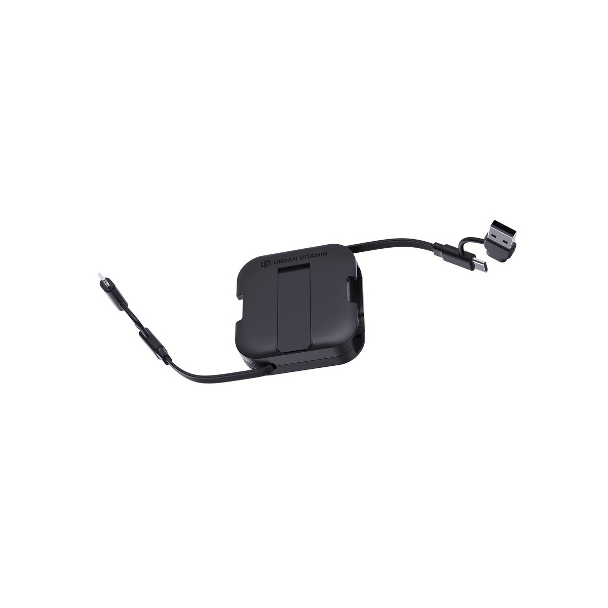 Ładowarki z logo – ładowarka 100w, stojak na telefon urban vitamin san jose – czarny P302.7201__B_13 Ładowarka 100W, stojak na telefon Urban Vitamin San Jose - czarny P302.7201__B_13