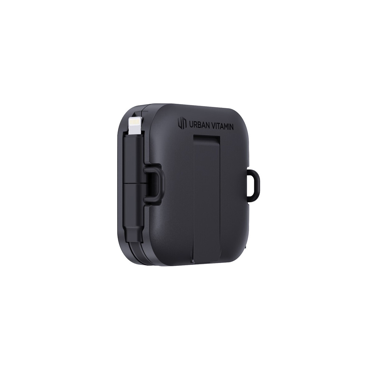 Ładowarki z logo – ładowarka 100w, stojak na telefon urban vitamin san jose – czarny P302.7201__B_2 Ładowarka 100W, stojak na telefon Urban Vitamin San Jose - czarny P302.7201__B_2