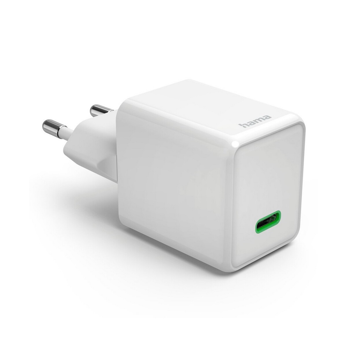 Ładowarki z logo – ładowarka ścienna 45w hama supermini – biała VH020-02_AAA02 Ładowarka ścienna 45W Hama Supermini - biała VH020-02_AAA02