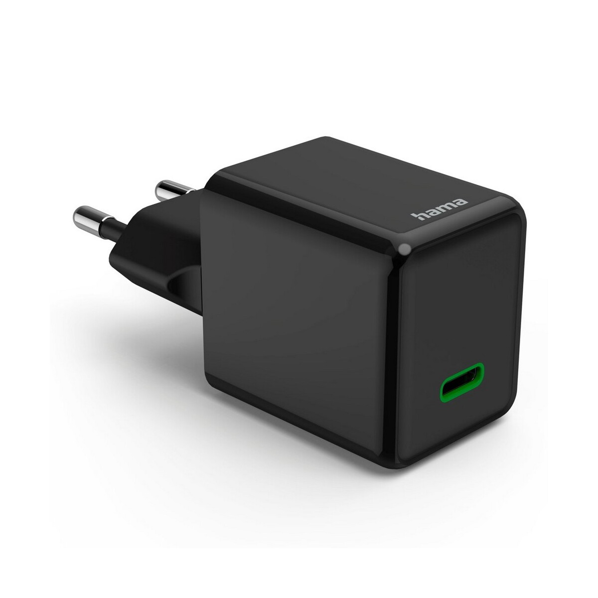 Ładowarki z logo – ładowarka ścienna 45w hama supermini – czarna VH020-03_AAA02 Ładowarka ścienna 45W Hama Supermini - czarna VH020-03_AAA02