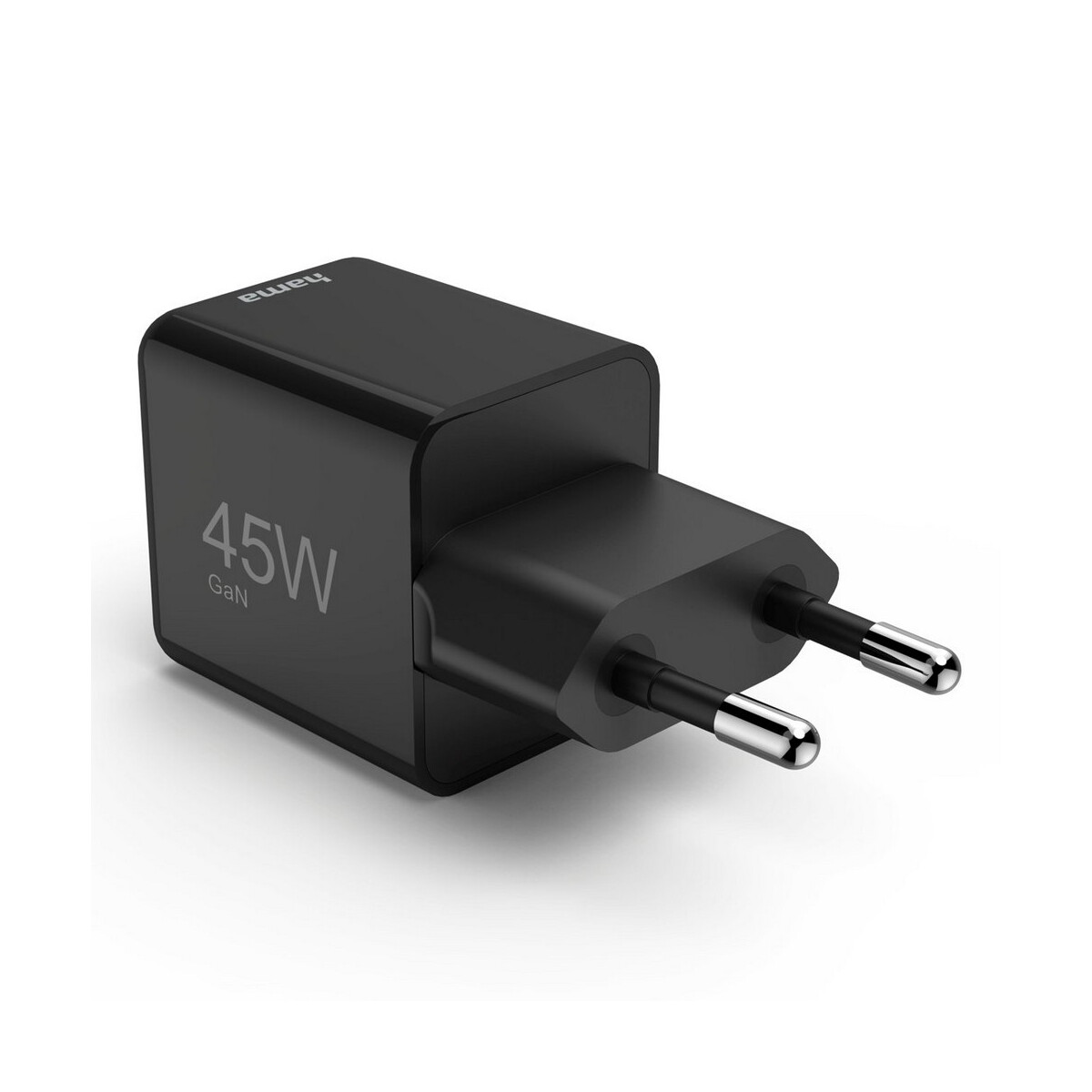 Ładowarki z logo – ładowarka ścienna 45w hama supermini – czarna VH020-03_AAA03 Ładowarka ścienna 45W Hama Supermini - czarna VH020-03_AAA03