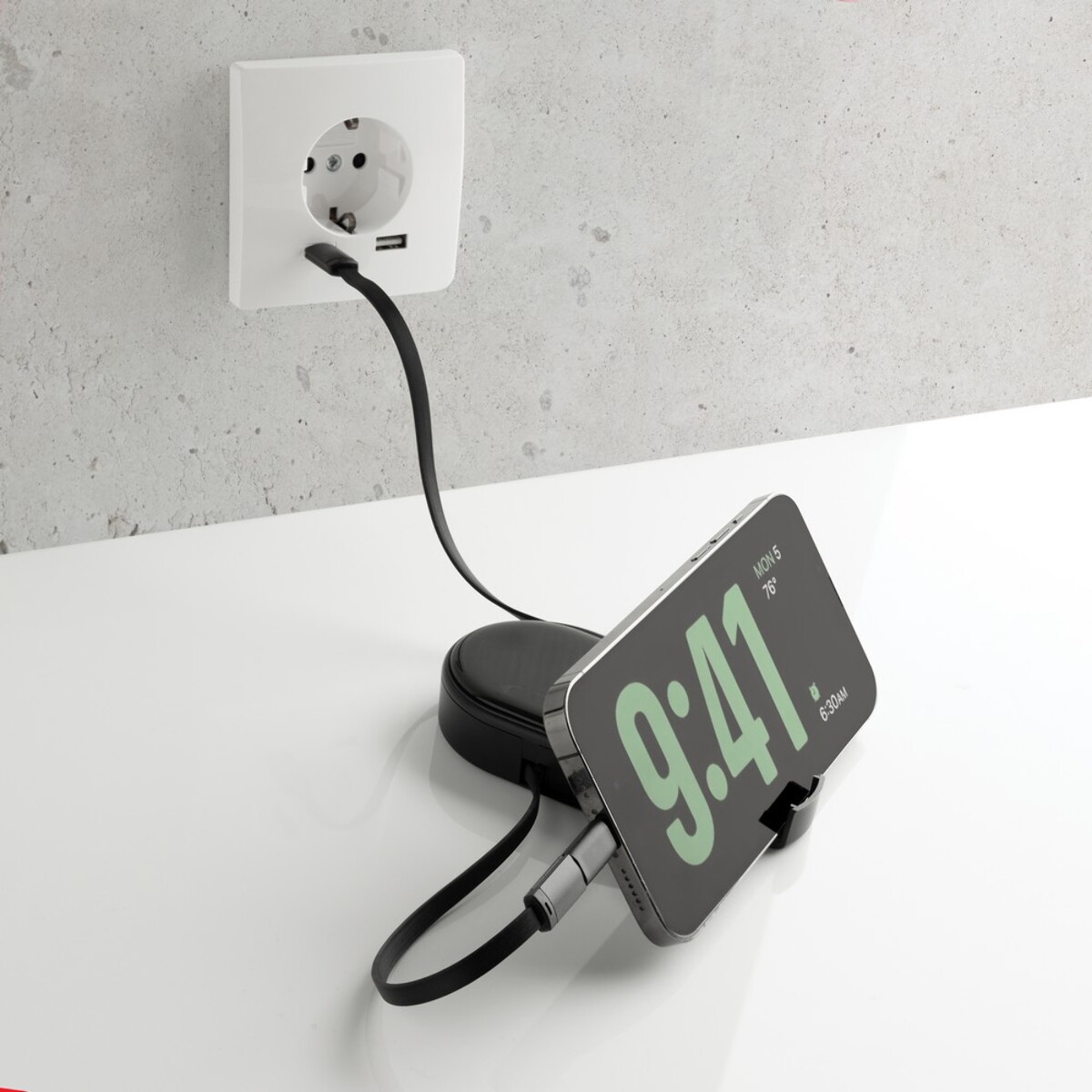 Ładowarki z logo – zestaw do ładowania 60w – czarny P302.9001__M_400 Zestaw do ładowania 60W - czarny P302.9001__M_400