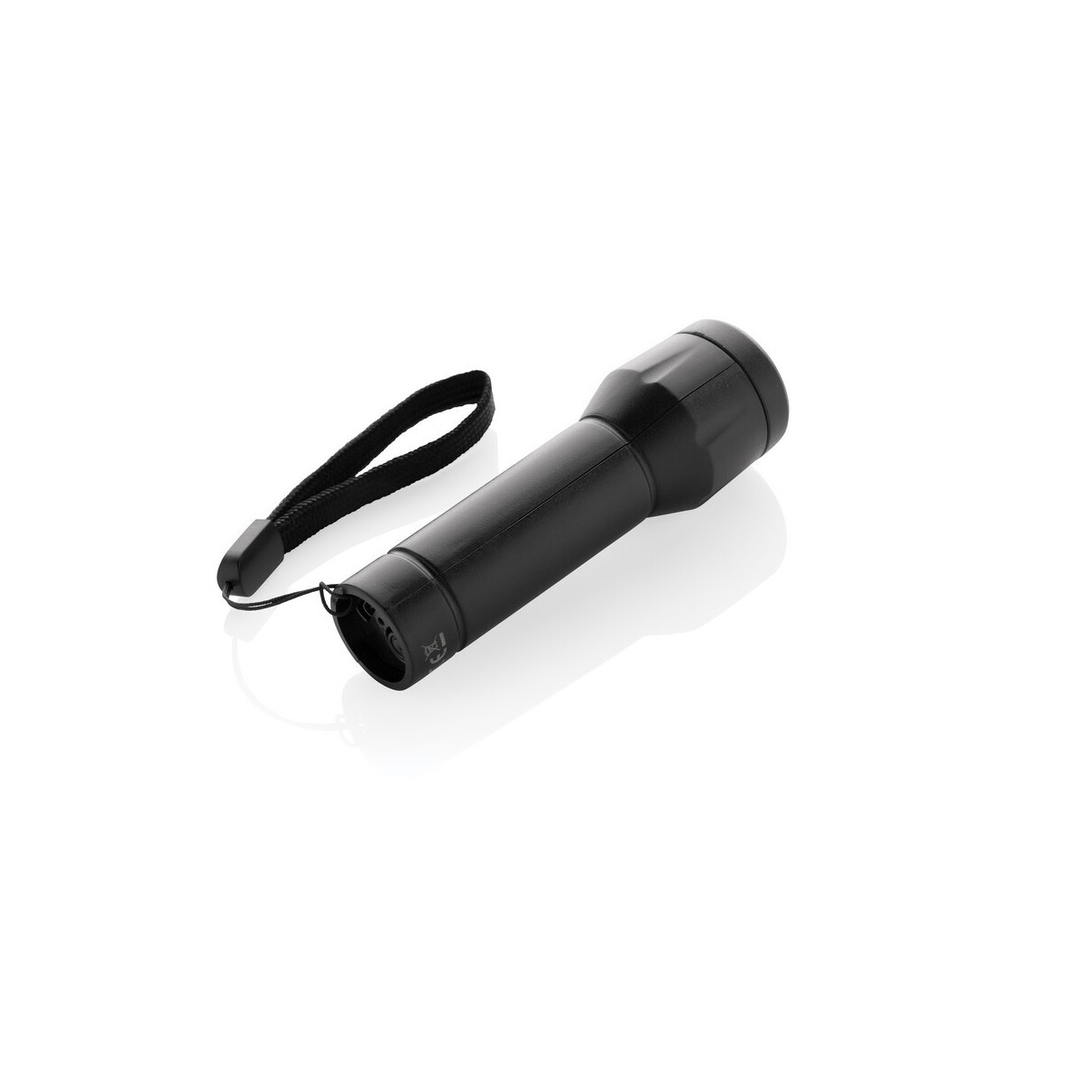 Latarki z logo – latarka flara – czarna P514.0501__B_2 Latarka Flara - czarna P514.0501__B_2