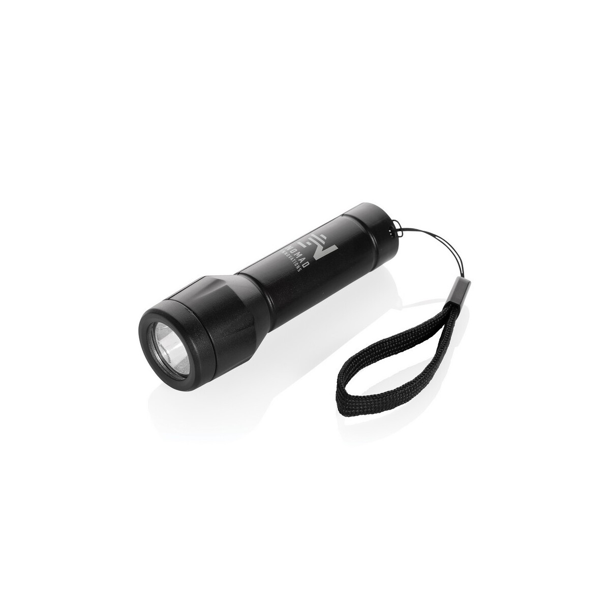 Latarki z logo – latarka flara – czarna P514.0501__D_100 Latarka Flara - czarna P514.0501__D_100