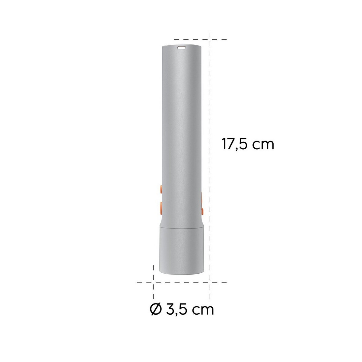 Latarki z logo – latarka led hama fl350-c – srebrna VH004-32_ISR02 Latarka LED Hama FL350-C - srebrna VH004-32_ISR02