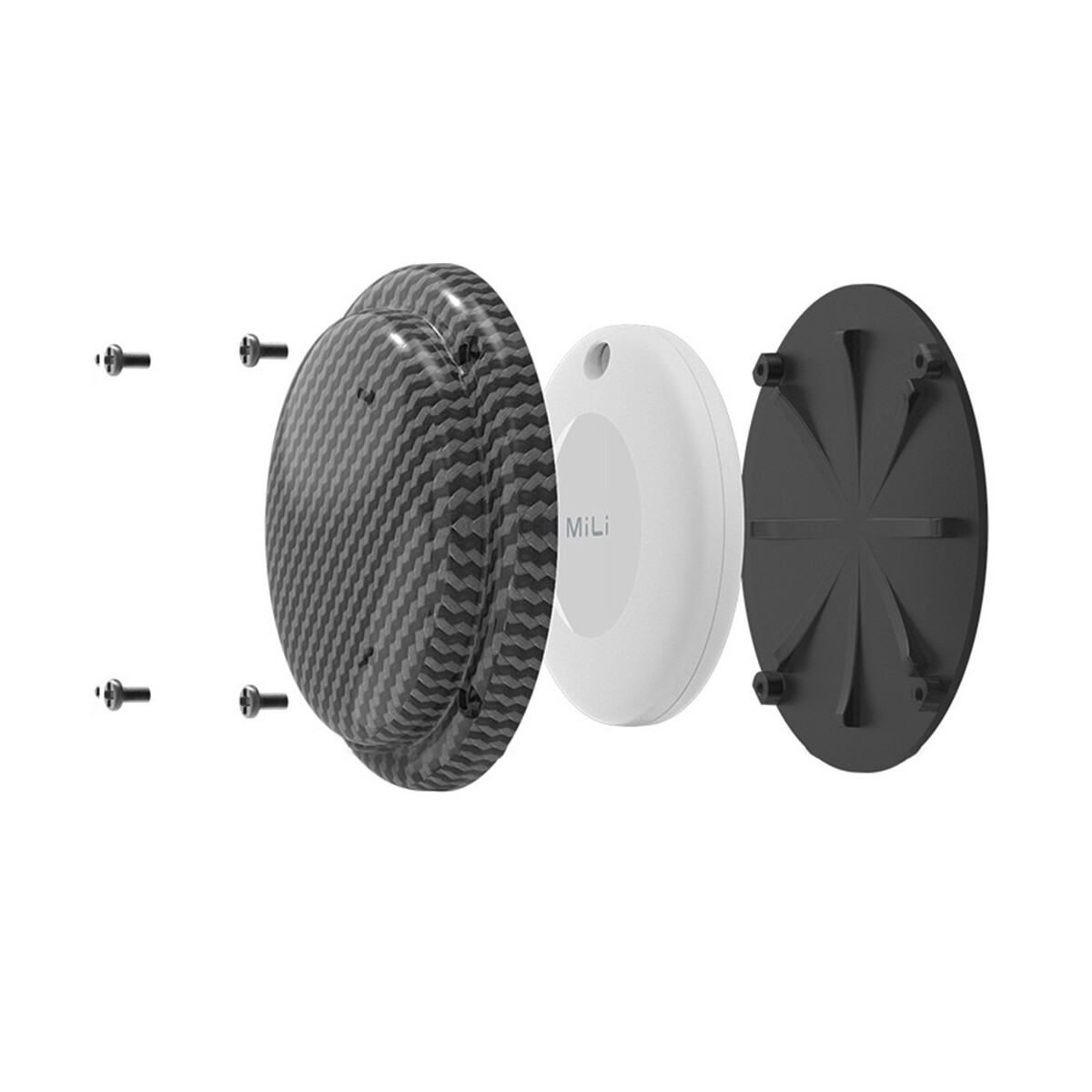 Lokalizatory kluczy z logo – lokalizator mili skifinder duo – czarny VAM05-03_AAA01 Lokalizator MiLi SkiFinder DUO - czarny VAM05-03_AAA01