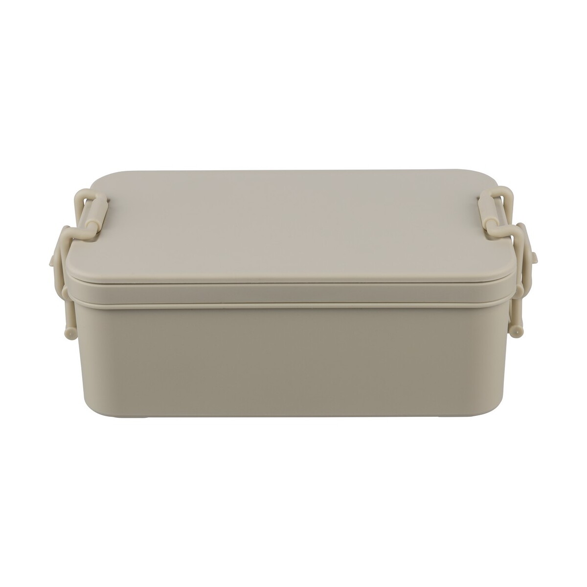 Lunchboxy z logo – pudełko śniadaniowe 2,2l – beżowe VB119-20_AAA05 Pudełko śniadaniowe 2,2l - beżowe VB119-20_AAA05