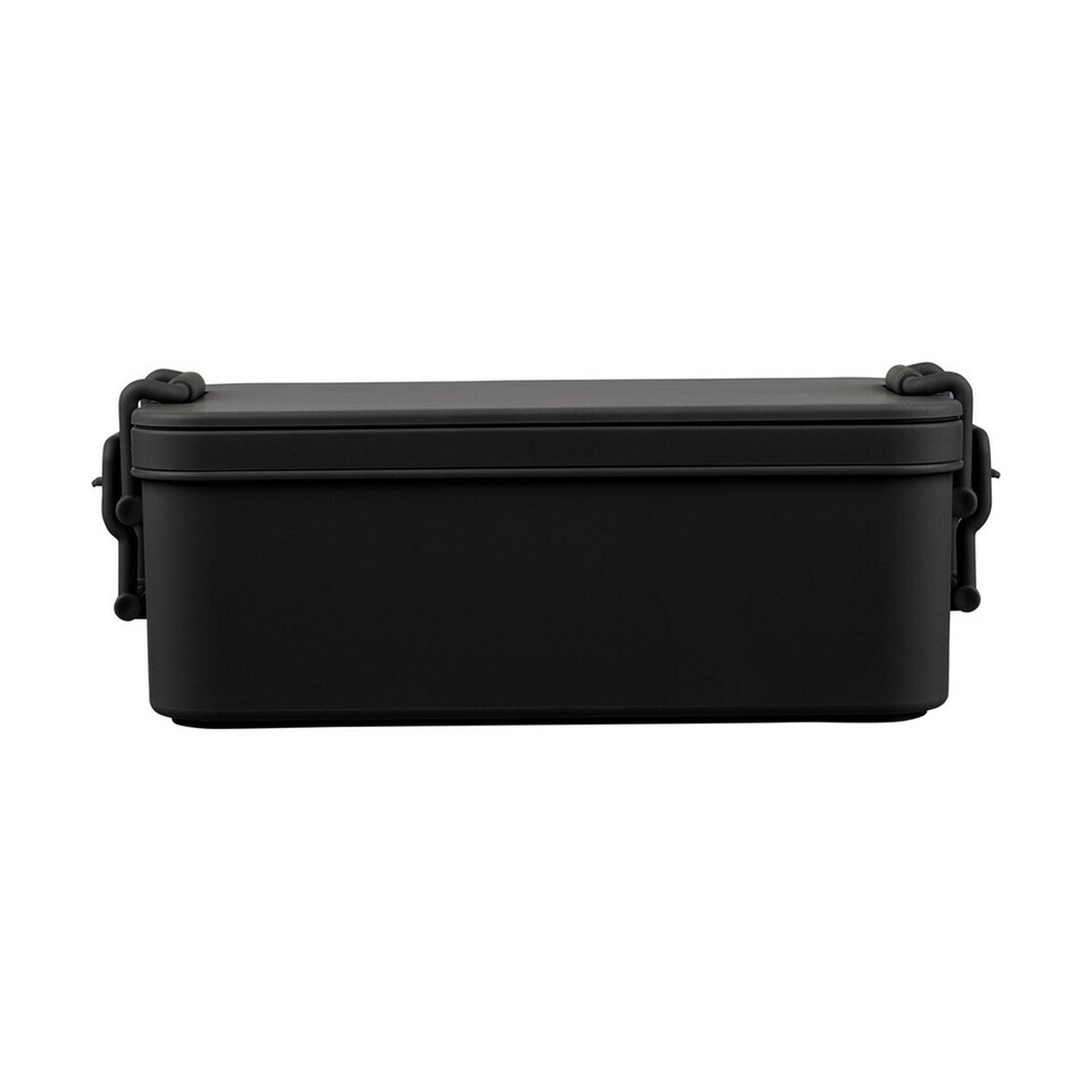 Lunchboxy z logo – pudełko śniadaniowe 2,2l – czarne VB119-03_AAA01 Pudełko śniadaniowe 2,2l - czarne VB119-03_AAA01