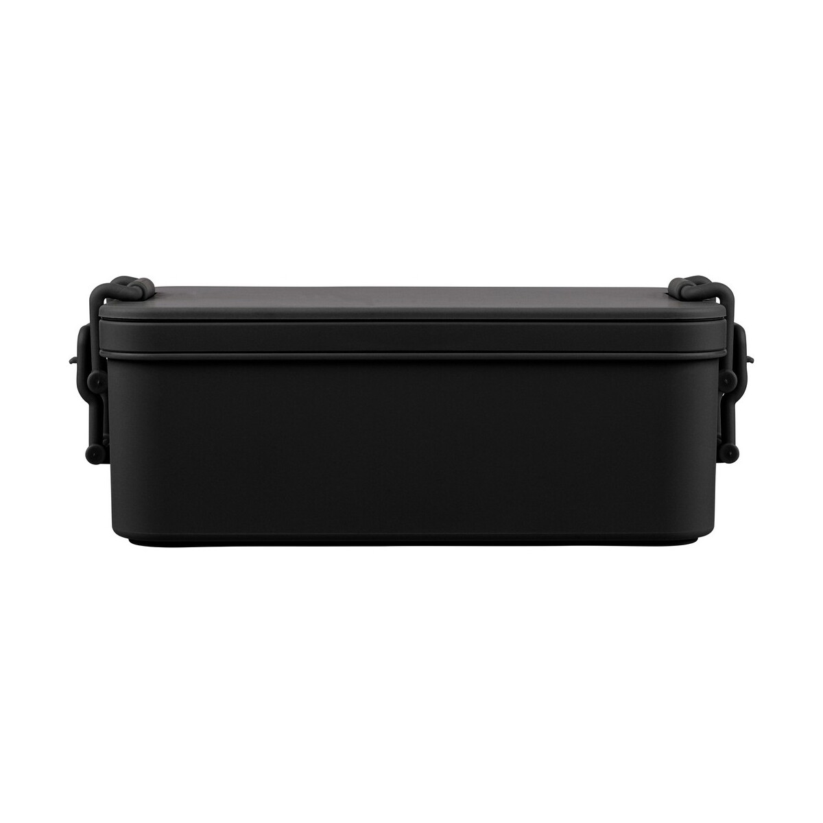 Lunchboxy z logo – pudełko śniadaniowe 2,2l – czarne VB119-03_IBK01 Pudełko śniadaniowe 2,2l - czarne VB119-03_IBK01