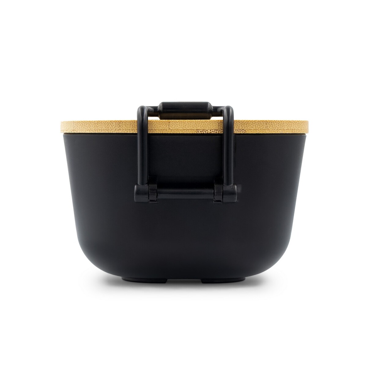 Lunchboxy z logo – pudełko śniadaniowe 900 ml | loes – czarne VA936-03_ISD02 Pudełko śniadaniowe 900 ml | Loes - czarne VA936-03_ISD02